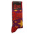 David Bowie Unisex Ankle Socks: Stars Infill (Purple) (UK Size 7 - 11)