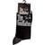 The Godfather Unisex Ankle Socks: Logo White (Black) (UK Size 7 - 11)