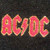 AC/DC Unisex Polo Shirt: Classic Logo (Black)