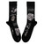 The Rolling Stones Unisex Ankle Socks: Mono Logos (Black) (UK Size 7 - 11)