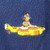 The Beatles Unisex Polo Shirt: Yellow Submarine (Navy Blue)