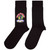 The Rolling Stones Unisex Ankle Socks: Dragon (Black) (UK Size 7 - 11)