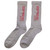 The Spice Girls Unisex Ankle Socks: Logo (White) (UK Size 7 - 11)