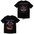 Disturbed Unisex T-Shirt: European Tour '23 Medallion (Black) (Back Print & Ex-Tour)