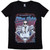 Elton John Ladies T-Shirt: Psych Vintage (Black)