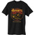 The Doors Unisex T-Shirt: 68 Retro Circle (Black)