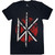 Dead Kennedys Unisex T-Shirt: Vintage Logo (Black) (Back Print)