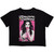 Electric Callboy Ladies Crop Top: Eat Me Alive (Black) (Back Print)