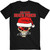 Five Finger Death Punch Unisex T-Shirt: Santa Knucklehead (Black)