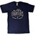 Foo Fighters Unisex T-Shirt: 100% Organic (Navy Blue)