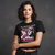 Green Day Ladies Crop Top: American Dream (Black)