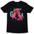Lady Gaga Unisex T-Shirt: Artpop Cover (Black) (Back Print)