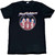 Foo Fighters Unisex T-Shirt: Classic Photo (Black) (Back Print & Ex-Tour) (Small)