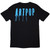Lady Gaga Unisex T-Shirt: Artpop Goggles (Black) (Back Print)