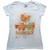 Woodstock Ladies T-Shirt: Splatter (White)