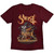 Ghost Unisex T-Shirt: Firemilk (Maroon Red)