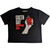 Green Day Ladies Crop Top: American Idiot (Black)