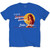 Selena Gomez Unisex T-Shirt: Mural (Royal Blue)