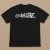 Gorillaz Unisex T-Shirt: George Spray (Black) (Back Print)