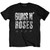 Guns N' Roses Unisex T-Shirt: Paradise City Stars (Black) (Back Print)