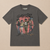 Gorillaz Unisex T-Shirt: Group Circle Rise (Charcoal Grey)