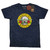 Guns N' Roses Unisex T-Shirt: Classic Logo (Navy Blue) (Wash Collection)