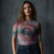 Grateful Dead Ladies Mesh Crop Top: Stony Brook Bertha (White)