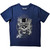 Guns N' Roses Unisex T-Shirt: Faded Skull (Blue)