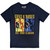 Guns N' Roses Unisex T-Shirt: Use Your Illusion Navy (Navy Blue)
