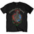 Grateful Dead Unisex T-Shirt: Floral Stealie (Black)