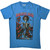 Grateful Dead Unisex T-Shirt: Bertha & Logo (Blue)