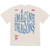 Imagine Dragons Unisex T-Shirt: Lyrics (Natural) (Back Print)