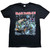 Iron Maiden Unisex T-Shirt: Knebworth Moon buggy (Black)