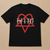 HIM Unisex T-Shirt: Heartagram (Black)