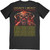 Iron Maiden Unisex T-Shirt: The Flight of Icarus (Black) (Back Print)