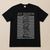 Joy Division Unisex T-Shirt: Unknown Pleasures White On Black (Black)