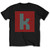 The Killers Unisex T-Shirt: K Glow (Black)