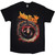 Judas Priest Unisex T-Shirt: The Serpent (Black)