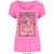 Janis Joplin Ladies T-Shirt: Avalon Ballroom '67 (Pink)
