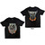KISS Unisex T-Shirt: End Of The Road Wings (Black) (Back Print)