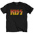 KISS Unisex T-Shirt: Classic Logo (Black)