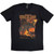 Kerry King Unisex T-Shirt: From Hell I Rise Hell King (Black)