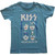 KISS Unisex T-Shirt: Made For Lovin' You (Blue)
