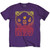 KISS Unisex T-Shirt: Gradient Group (Purple)