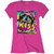 KISS Ladies T-Shirt: Party Every Day (Heliconia Pink)