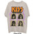 KISS Unisex T-Shirt: Lightning Photo (Sand)