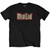 Meat Loaf Unisex T-Shirt: Roses (Black) (Back Print)