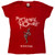My Chemical Romance Ladies T-Shirt: The Black Parade Cover (Red)
