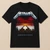 Metallica Unisex T-Shirt: Master of Puppets Tracks (Black) (Back Print)
