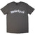 Motorhead Unisex T-Shirt: Distressed Logo (Charcoal Grey)